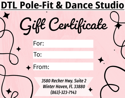 Gift Card for 8 beginner lessons